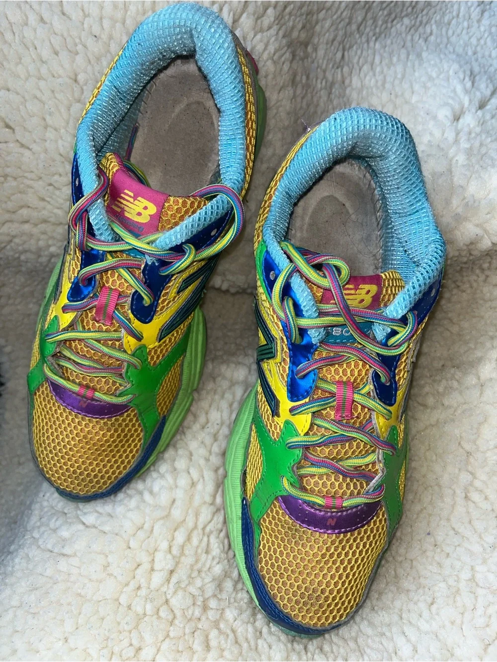 New Balance 580 W580RR2 Multicolor Women’s Size 10 Retro Sneakers
